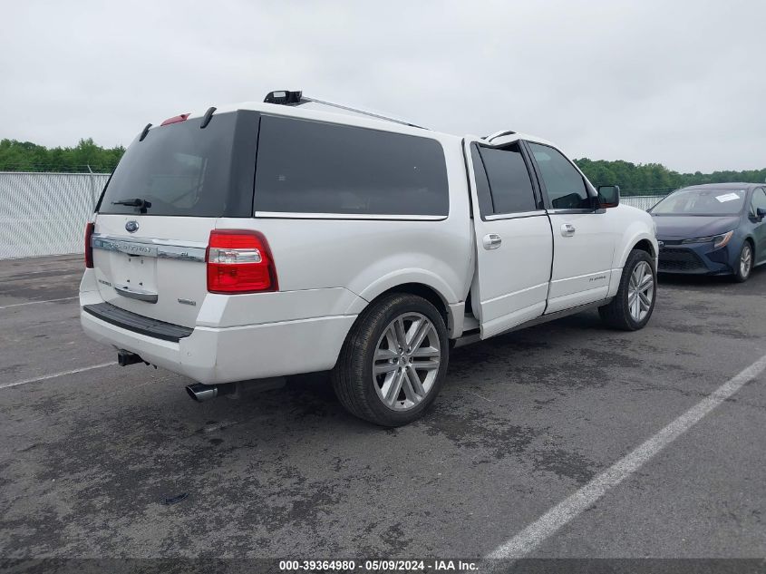 2017 Ford Expedition El Platinum VIN: 1FMJK1MTXHEA38788 Lot: 39364980