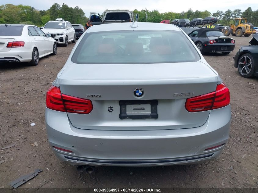 2017 BMW 330I xDrive VIN: WBA8D9G54HNU60951 Lot: 39364997