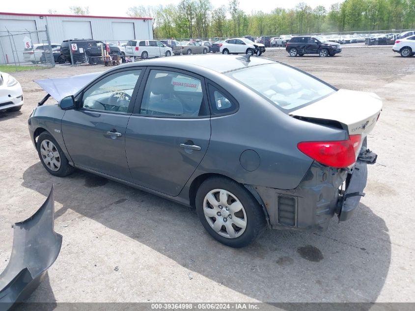 2009 Hyundai Elantra Gls VIN: KMHDU46D99U691487 Lot: 39364998