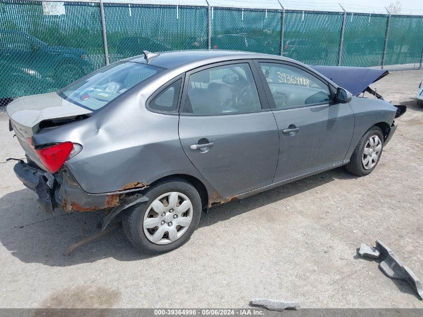 2009 Hyundai Elantra Gls VIN: KMHDU46D99U691487 Lot: 39364998