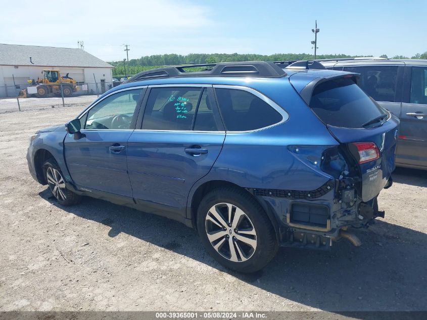 2019 Subaru Outback 2.5I Limited VIN: 4S4BSANC5K3386391 Lot: 39365001