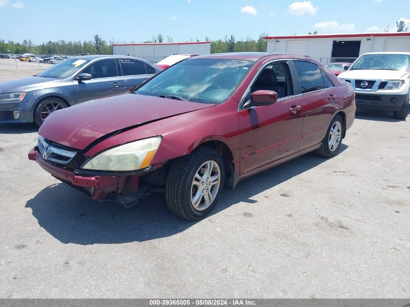 2006 Honda Accord 2.4 Ex VIN: 1HGCM56856A116312 Lot: 39365005