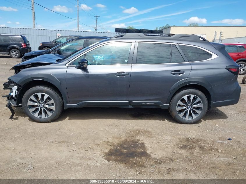 2023 Subaru Outback Limited VIN: 4S4BTANC8P3147678 Lot: 39365010