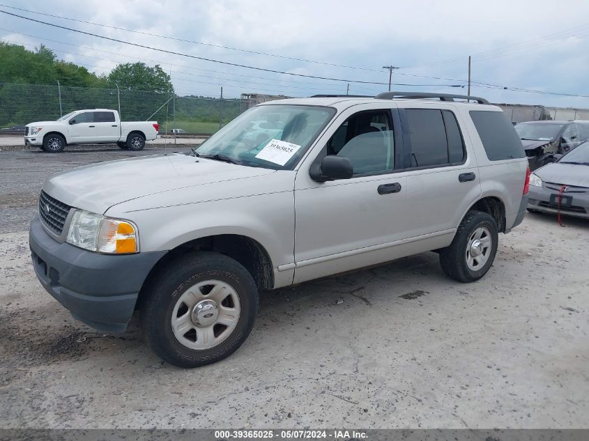 2003 Ford Explorer Xls VIN: 1FMZU72K23ZB46365 Lot: 39365025