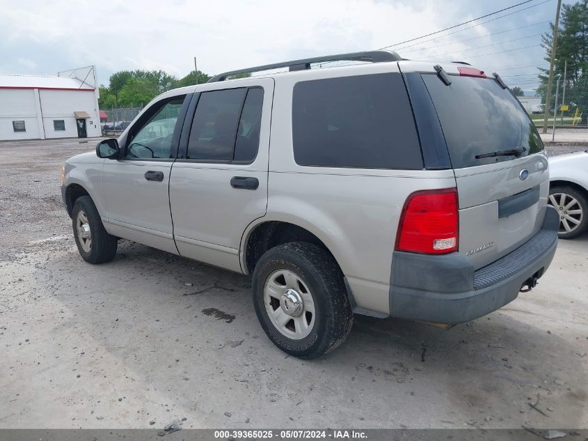 2003 Ford Explorer Xls VIN: 1FMZU72K23ZB46365 Lot: 39365025