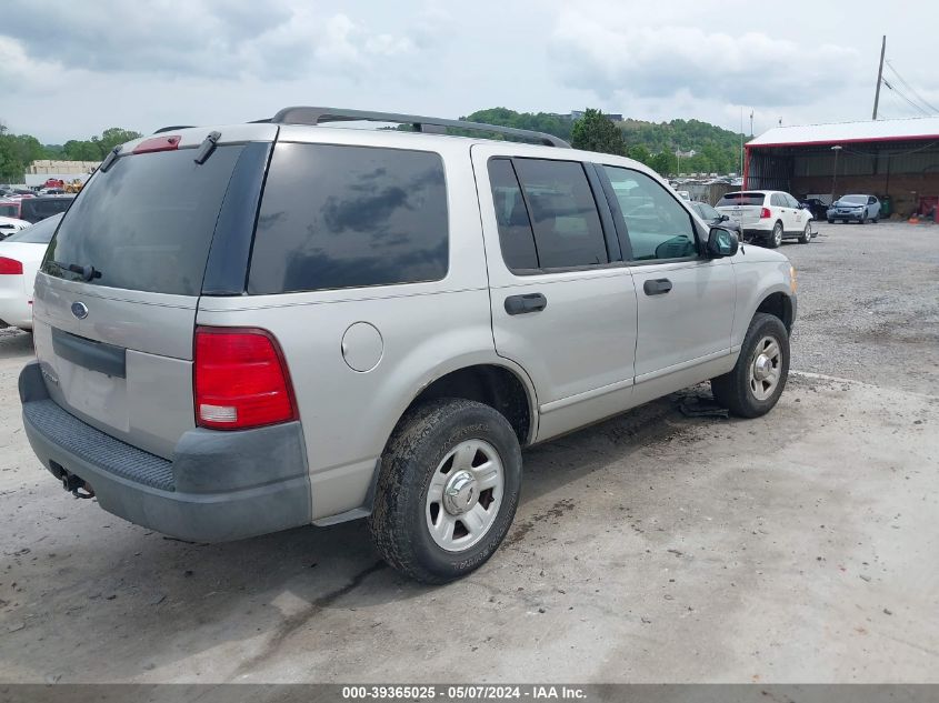 2003 Ford Explorer Xls VIN: 1FMZU72K23ZB46365 Lot: 39365025