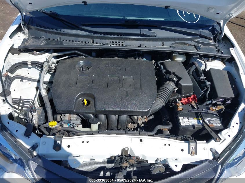 2015 Toyota Corolla Le VIN: 2T1BURHE6FC350524 Lot: 39365034