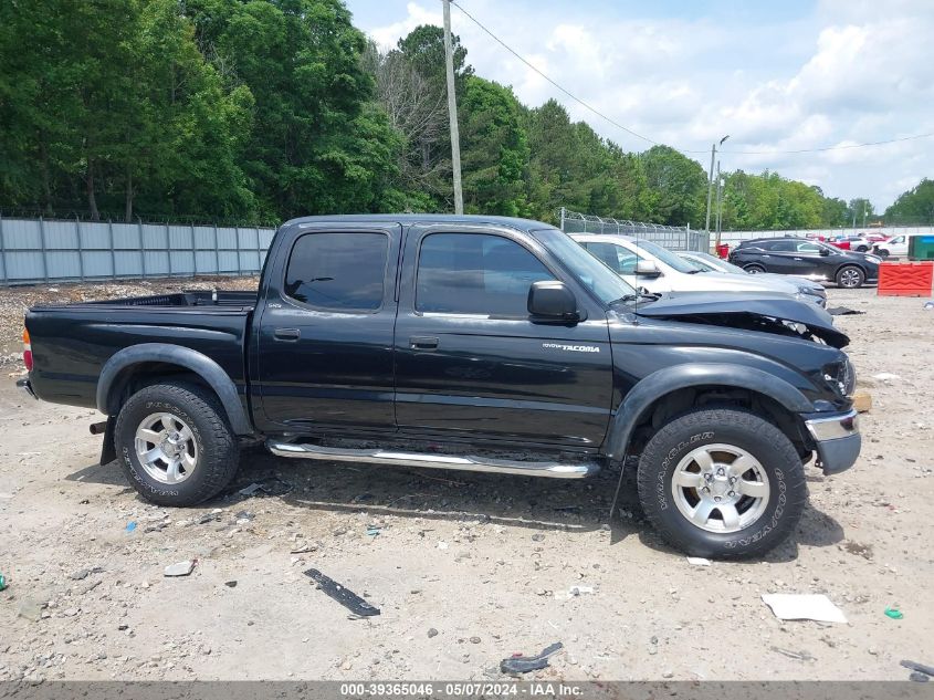 2003 Toyota Tacoma Prerunner V6 VIN: 5TEGN92N43Z211140 Lot: 39365046