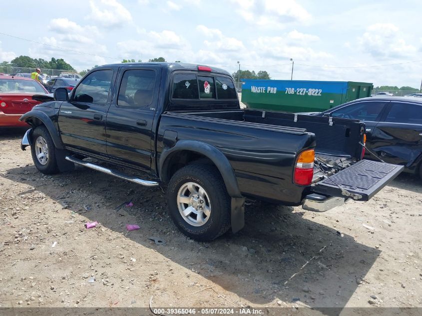 2003 Toyota Tacoma Prerunner V6 VIN: 5TEGN92N43Z211140 Lot: 39365046