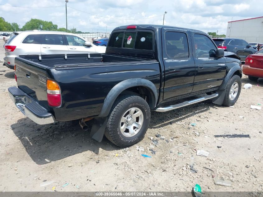 2003 Toyota Tacoma Prerunner V6 VIN: 5TEGN92N43Z211140 Lot: 39365046