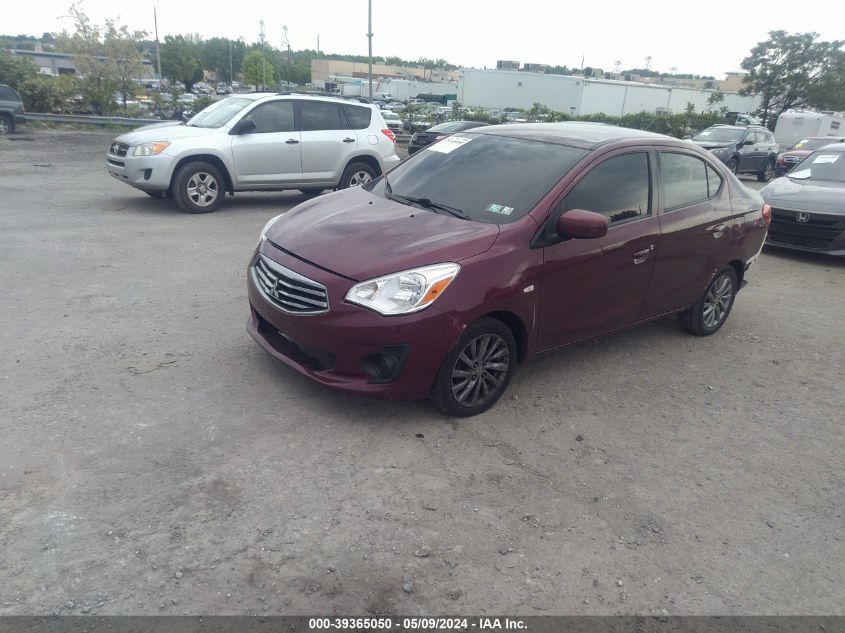 2018 Mitsubishi Mirage G4 Es VIN: ML32F3FJXJHF15170 Lot: 39365050