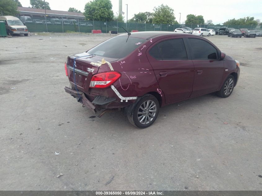 VIN ML32F3FJXJHF15170 2018 MITSUBISHI MIRAGE G4 ES