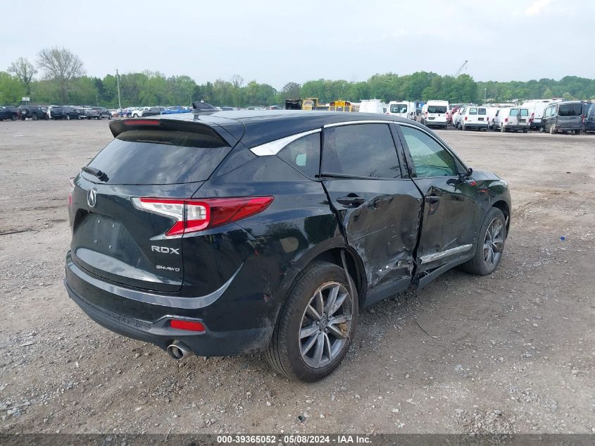 2020 Acura Rdx Technology Package VIN: 5J8TC2H52LL010940 Lot: 39365052