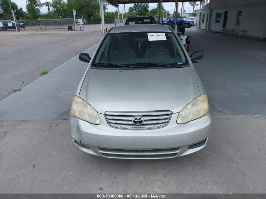 2004 Toyota Corolla Ce VIN: 2T1BR32E74C243860 Lot: 39365066