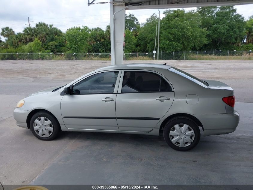 2004 Toyota Corolla Ce VIN: 2T1BR32E74C243860 Lot: 39365066