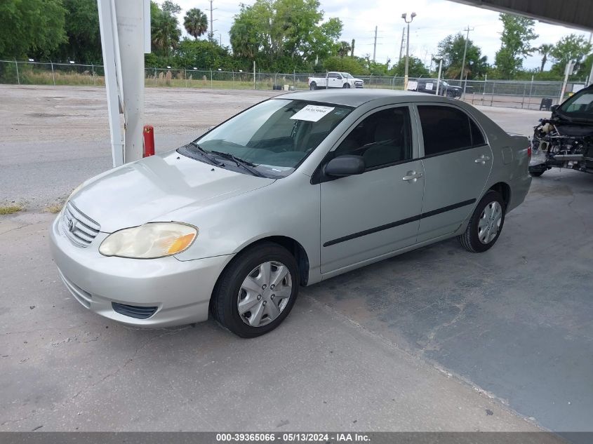 2004 Toyota Corolla Ce VIN: 2T1BR32E74C243860 Lot: 39365066