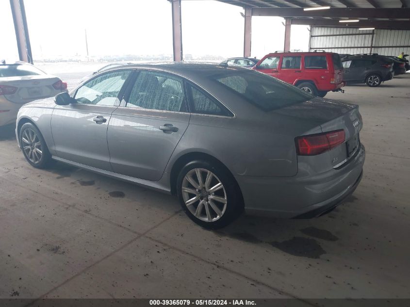 2016 Audi A6 2.0T Premium Plus VIN: WAUGFAFC2GN015985 Lot: 39365079