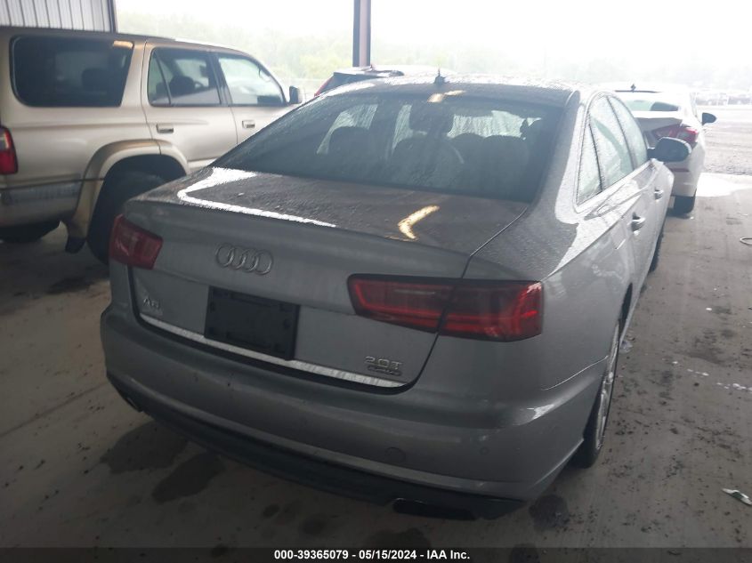 2016 Audi A6 2.0T Premium Plus VIN: WAUGFAFC2GN015985 Lot: 39365079