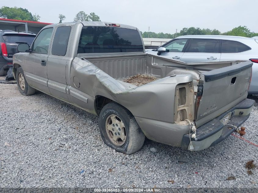 2002 Chevrolet Silverado 1500 Ls VIN: 2GCEC19V721374341 Lot: 39365083