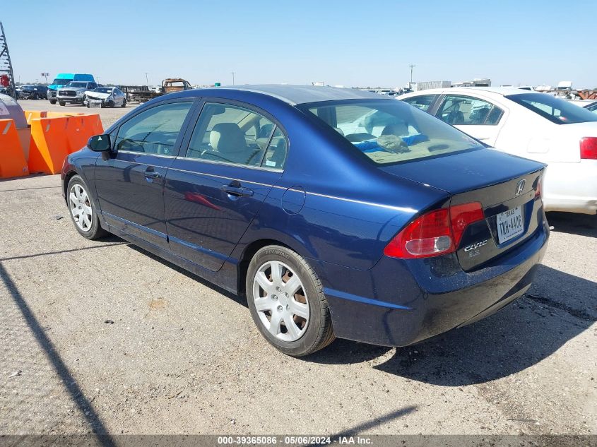 2006 Honda Civic Lx VIN: 1HGFA165X6L044483 Lot: 39365086