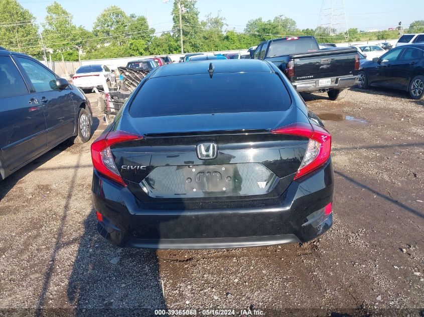 2018 Honda Civic Ex-T VIN: 19XFC1F3XJE000153 Lot: 39365088