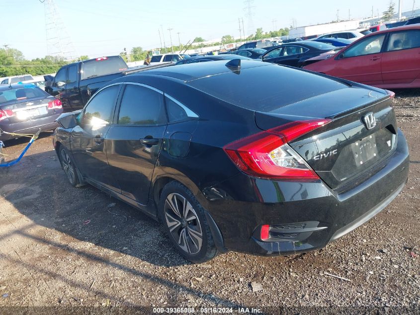 2018 Honda Civic Ex-T VIN: 19XFC1F3XJE000153 Lot: 39365088