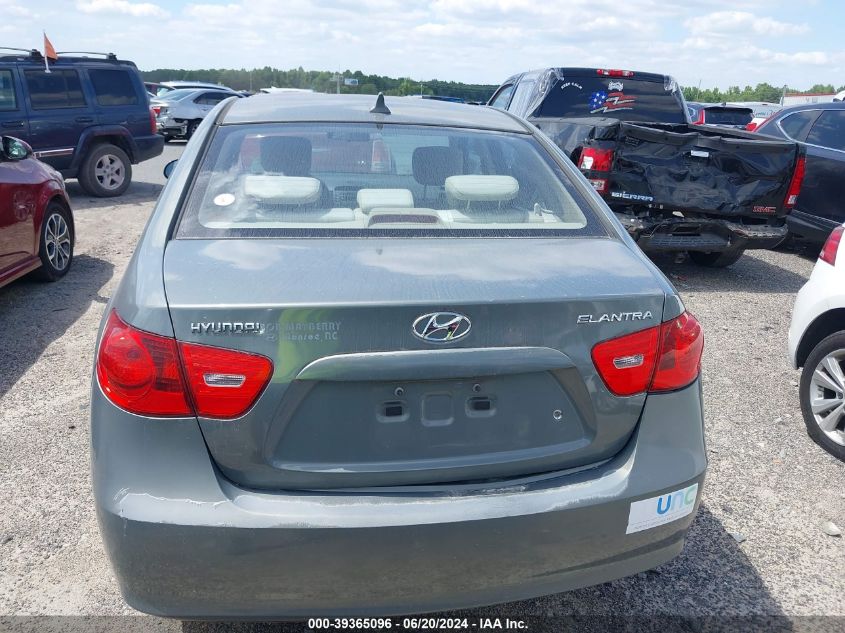 2009 Hyundai Elantra Gls VIN: KMHDU46D79U795847 Lot: 39365096