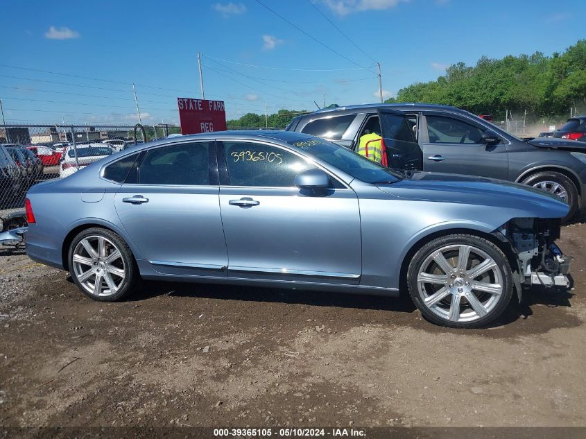 2017 Volvo S90 T6 Inscription VIN: YV1A22ML6H1016928 Lot: 39365105