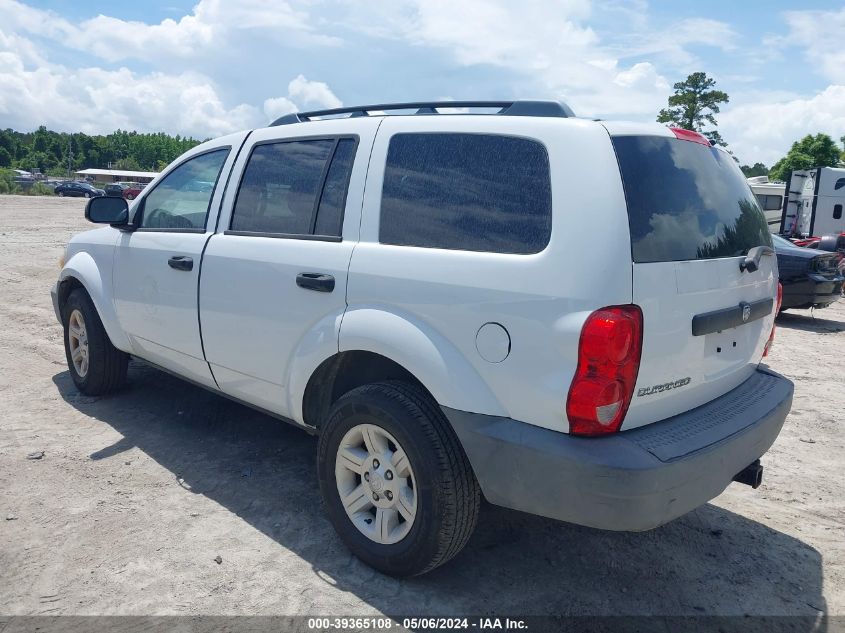 2007 Dodge Durango Sxt VIN: 1D8HB38P17F570615 Lot: 39365108