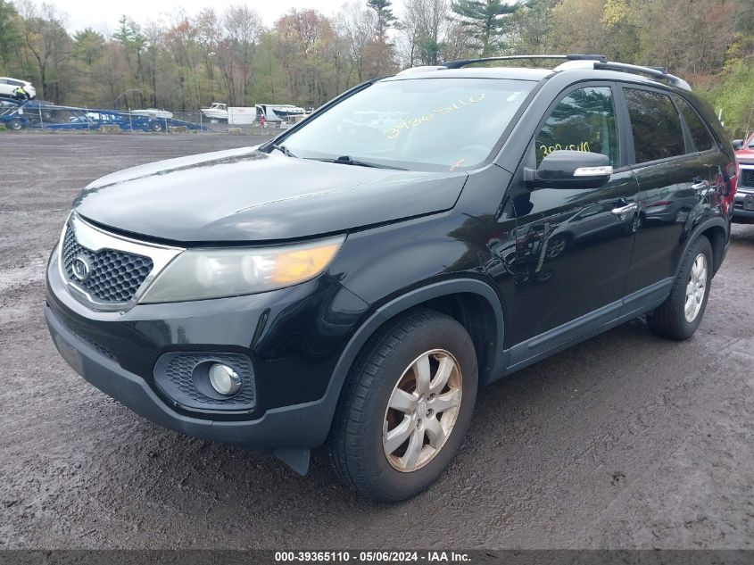 2011 Kia Sorento Lx VIN: 5XYKT3A12BG185416 Lot: 39365110