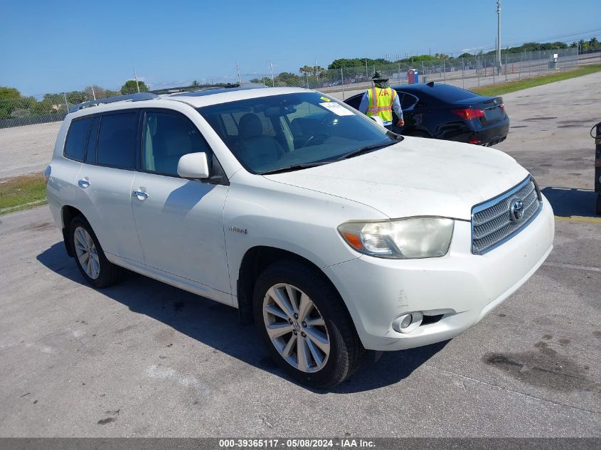 2010 Toyota Highlander Hybrid Limited V6 VIN: JTEJW3EH5A2046203 Lot: 39365117