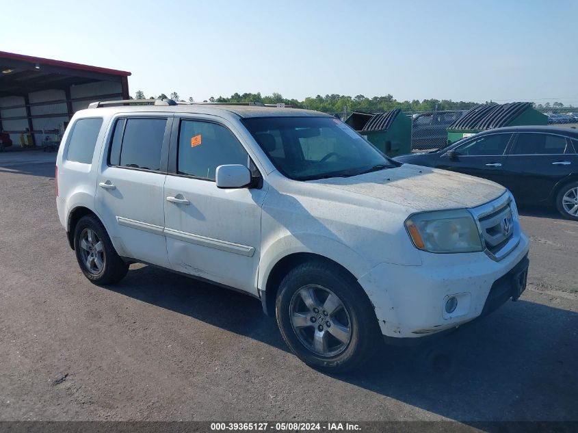 2010 Honda Pilot Ex-L VIN: 5FNYF4H62AB028662 Lot: 39365127