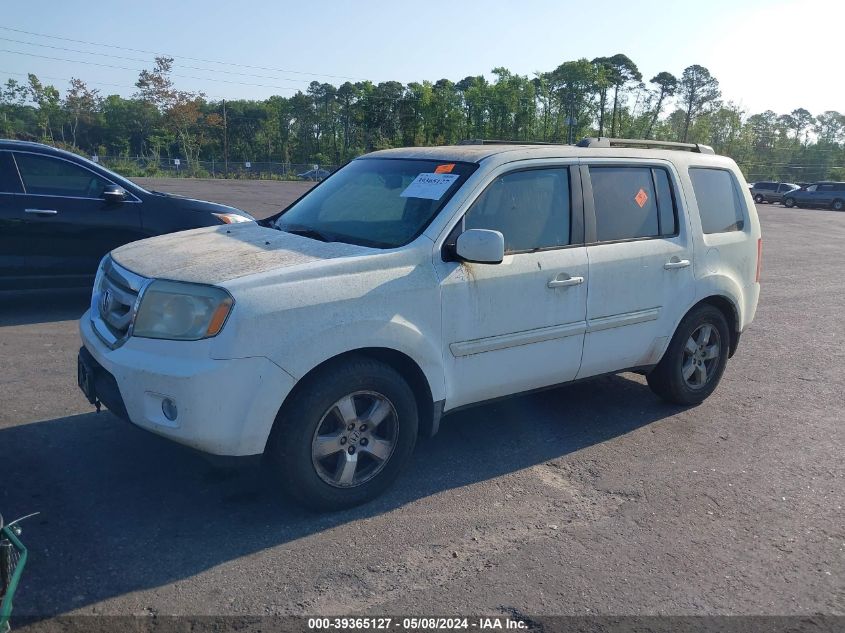 2010 Honda Pilot Ex-L VIN: 5FNYF4H62AB028662 Lot: 39365127