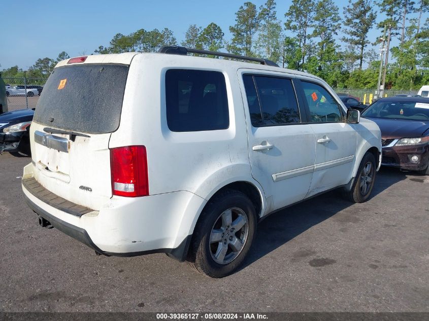 2010 Honda Pilot Ex-L VIN: 5FNYF4H62AB028662 Lot: 39365127