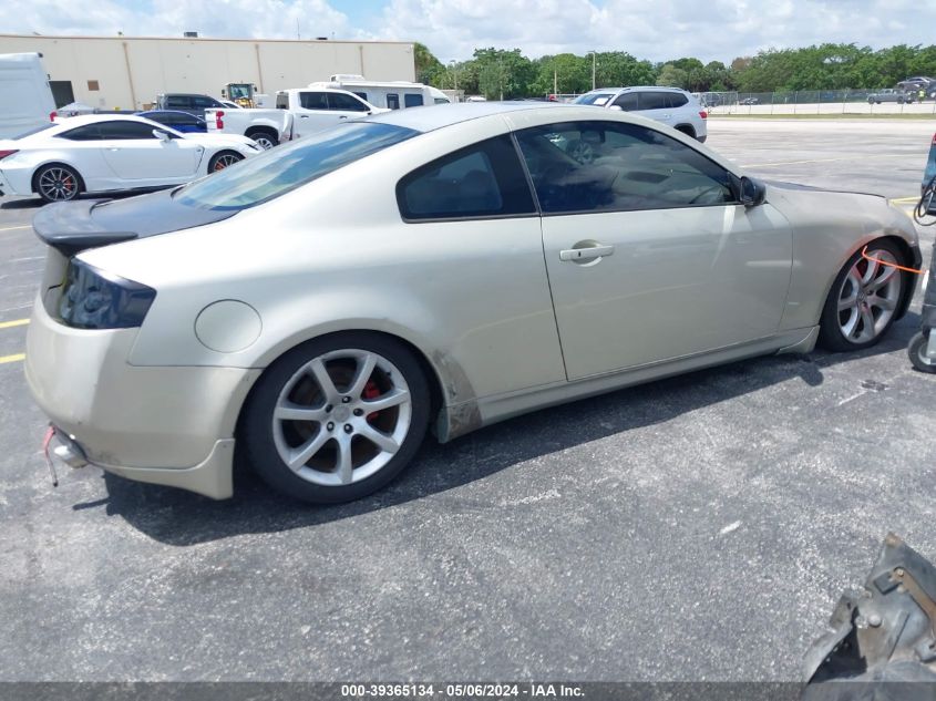 JNKCV54E46M714103 | 2006 INFINITI G35