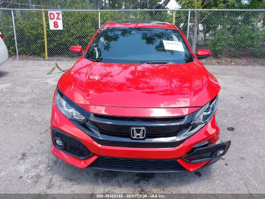 2019 Honda Civic Ex VIN: SHHFK7H61KU212883 Lot: 39365145