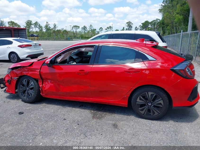 2019 Honda Civic Ex VIN: SHHFK7H61KU212883 Lot: 39365145