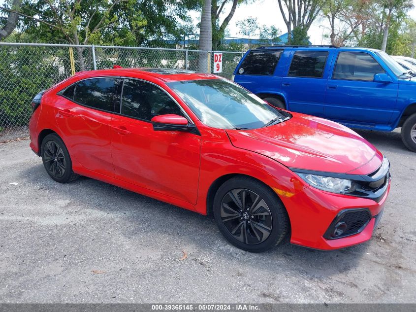 2019 Honda Civic Ex VIN: SHHFK7H61KU212883 Lot: 39365145