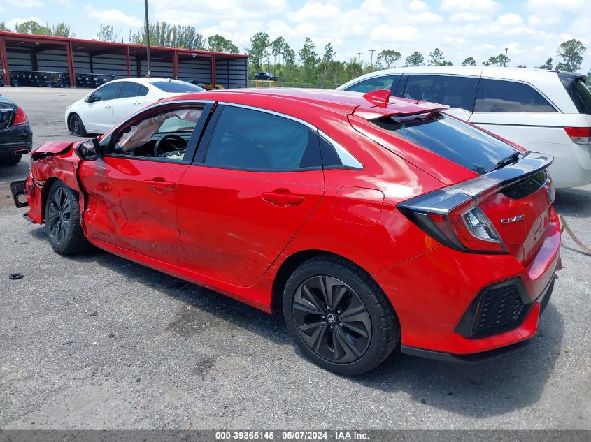 2019 Honda Civic Ex VIN: SHHFK7H61KU212883 Lot: 39365145