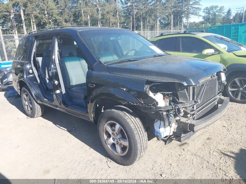 2008 Honda Pilot Ex VIN: 5FNYF18428B045419 Lot: 39365149