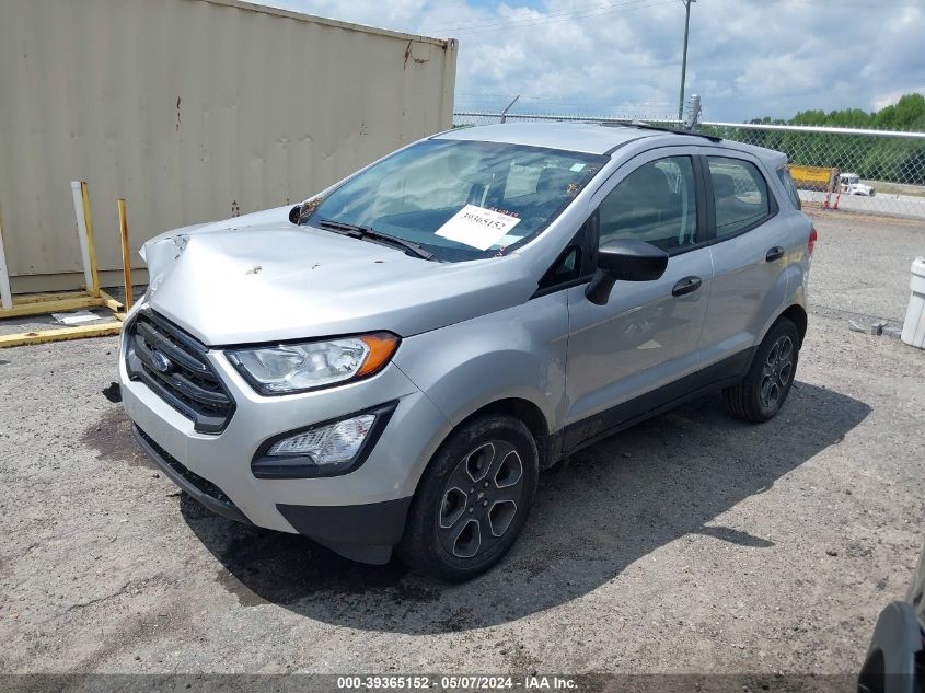 2021 Ford Ecosport S VIN: MAJ3S2FE6MC444970 Lot: 39365152