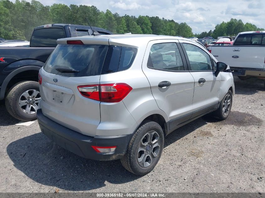 2021 Ford Ecosport S VIN: MAJ3S2FE6MC444970 Lot: 39365152