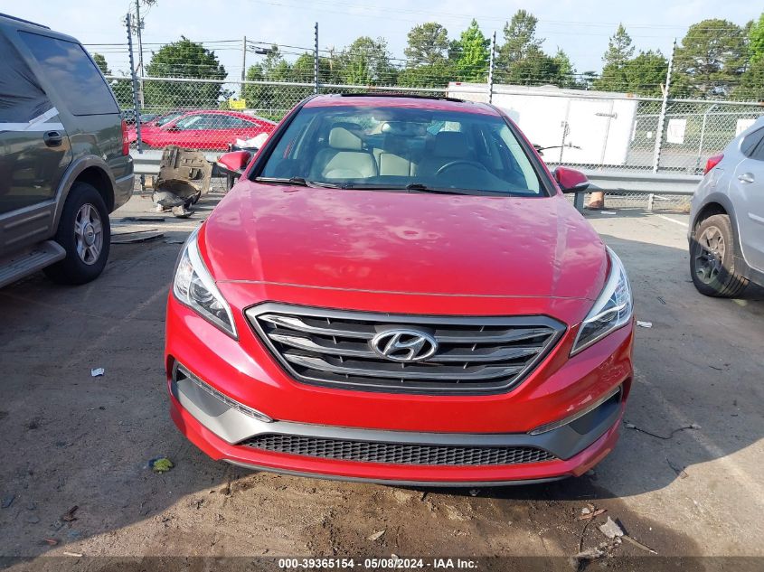 2017 Hyundai Sonata Sport VIN: 5NPE34AF0HH443786 Lot: 39365154