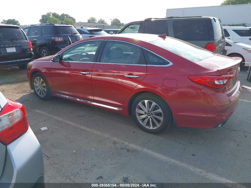 2017 Hyundai Sonata Sport VIN: 5NPE34AF0HH443786 Lot: 39365154