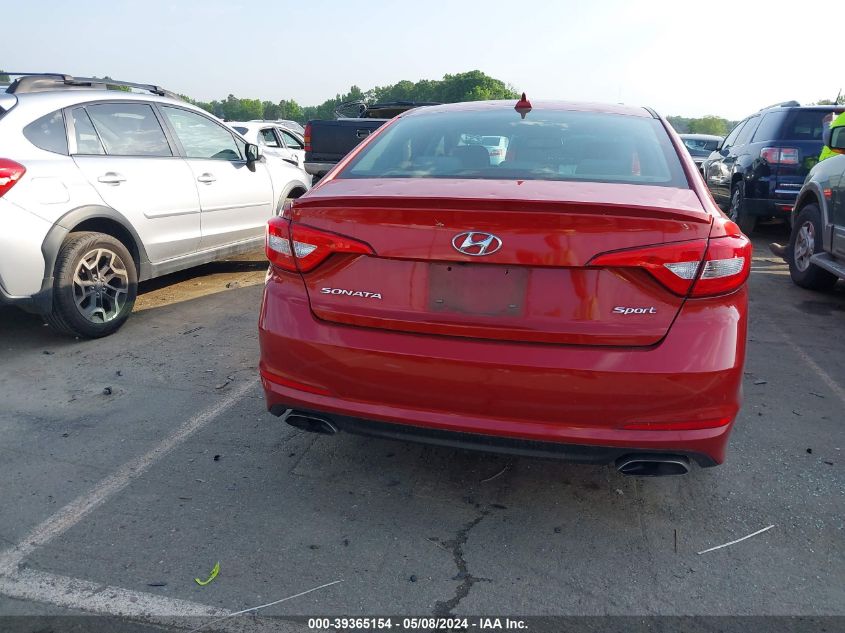 2017 Hyundai Sonata Sport VIN: 5NPE34AF0HH443786 Lot: 39365154