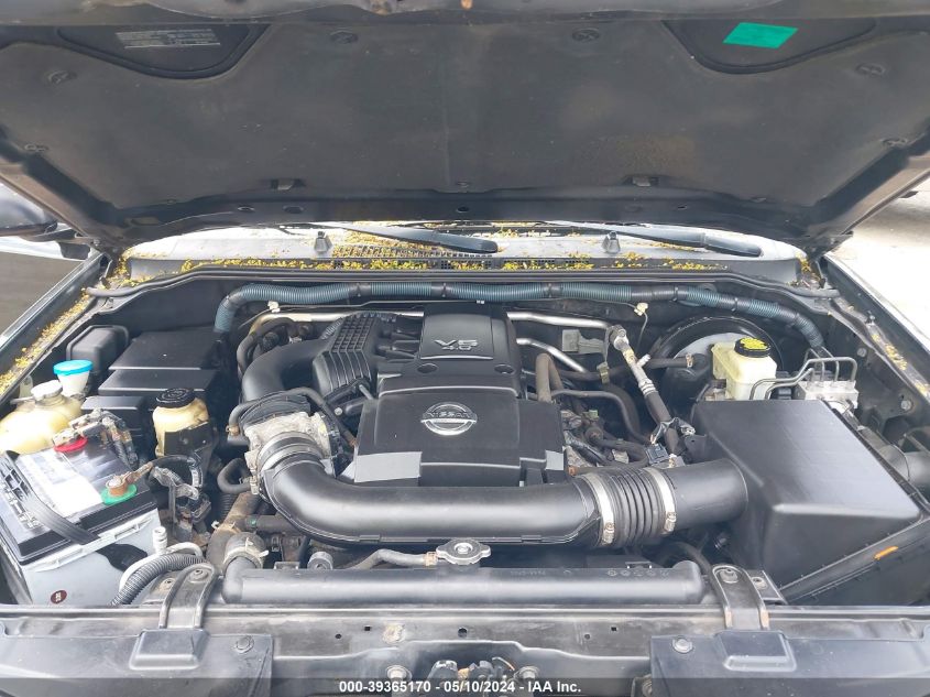 2010 Nissan Pathfinder S VIN: 5N1AR1NB0AC629778 Lot: 39365170