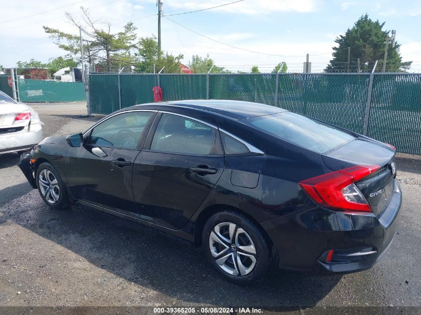 2016 Honda Civic Lx VIN: 19XFC2F53GE076071 Lot: 39365205