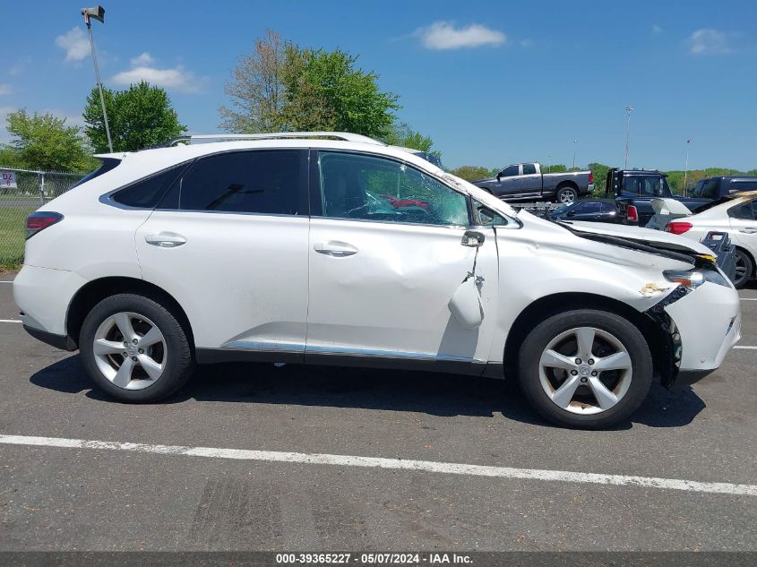 2013 Lexus Rx 350 VIN: 2T2BK1BA1DC202271 Lot: 39365227