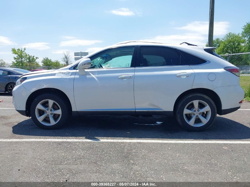 2013 Lexus Rx 350 VIN: 2T2BK1BA1DC202271 Lot: 39365227