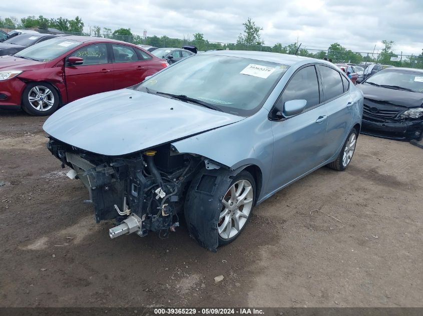 2013 Dodge Dart Sxt VIN: 1C3CDFBA2DD313970 Lot: 39365229